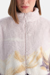 KADIN DAĞ BASKILI POLAR SWEATSHIRT