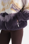 KADIN DAĞ BASKILI POLAR SWEATSHIRT