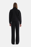 Siyah Travel İçi Şardonlu Modal Sweatshirt