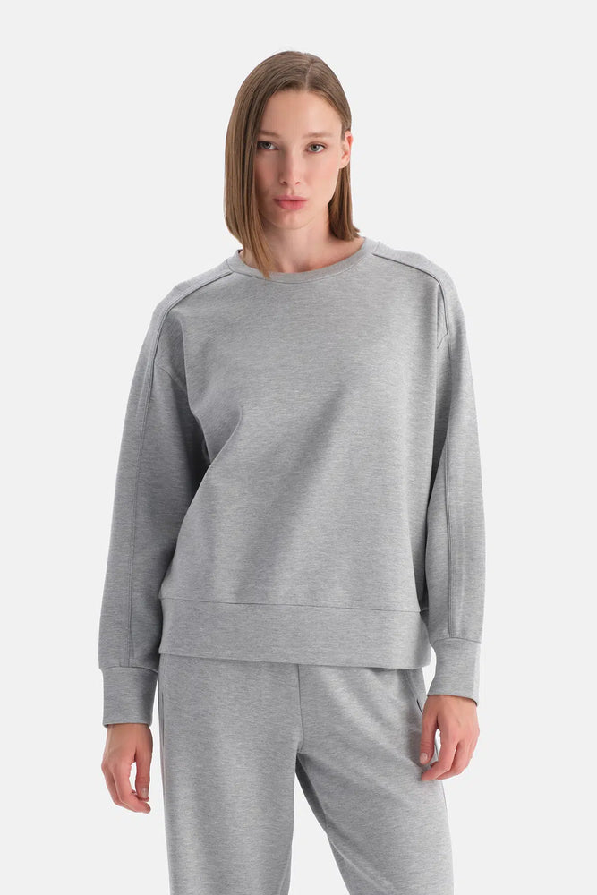 BIS YAKA POLYVISKON SWEATSHIRT