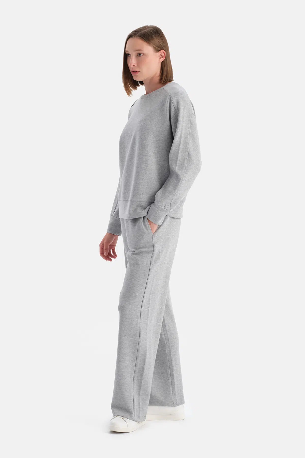BIS YAKA POLYVISKON SWEATSHIRT
