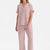 Açık Pembe Biyeli Gömlek Pantolon Takım
