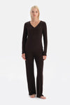 V YAKA KAŞKORSE TİŞÖRT PANTOLON TAKIM
