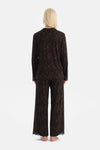 LEOPAR DESENLİ GÖMLEK PANTOLON TAKIM