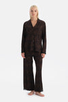 LEOPAR DESENLİ GÖMLEK PANTOLON TAKIM