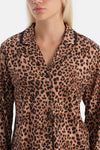 LEOPAR DESENLİ GÖMLEK PANTOLON TAKIM