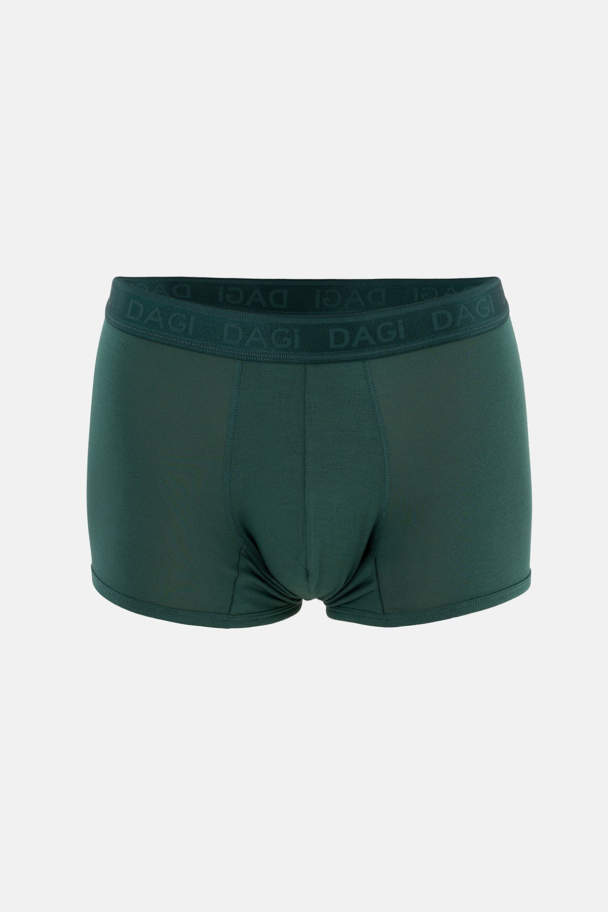Yeşil 3'lü Düz Micro Modal Boxer