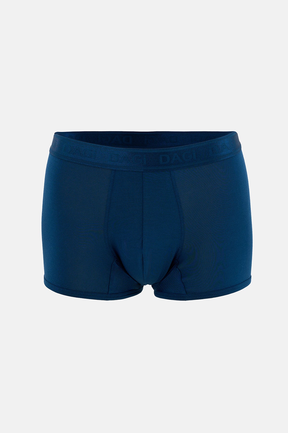 Mavi 3'lü Desenli Micro Modal Boxer