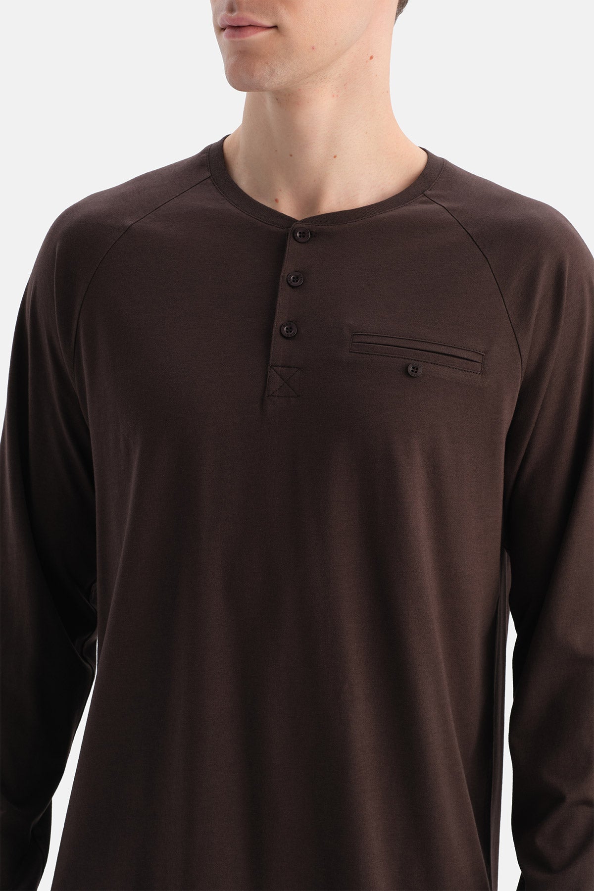 REGLAN KOLLU PAMUK MODAL TİŞÖRT PANTOLON TAKIM