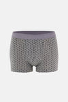 Gri 5210 Desenli Pamuk Boxer