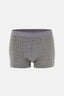 Gri Desenli Pamuk Boxer