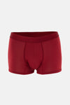 Kırmızı-Siyah 4210 3'lü Desenli Micro Modal Boxer
