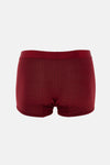 Kırmızı-Siyah 4210 3'lü Desenli Micro Modal Boxer