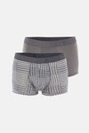 Gri 4210 Desenli Micro Modal Boxer