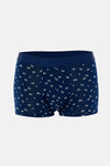 Lacivert 4210 Desenli Micro Modal Boxer