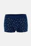 Lacivert Desenli Micro Modal Boxer