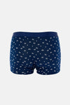 Lacivert 4210 Desenli Micro Modal Boxer