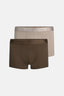GRİ-HAKİ Düz Micro Modal Boxer