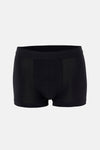 Siyah 5210 2'li Desenli Pamuk Boxer