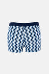 Lacivert 5210 Desenli Pamuk Boxer