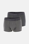 Antrasıt 4210 Desenli Micro Modal Boxer