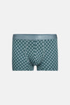 Su Yeşili 4210 Desenli Micro Modal Boxer