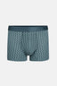 Su Yeşili Desenli Micro Modal Boxer