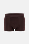 Kahverengi 5210 Desenli Pamuk Boxer