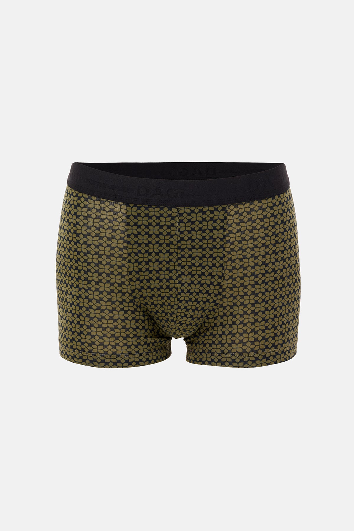 Haki 5210 Desenli Pamuk Boxer