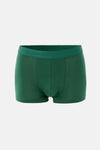 Koyu Yeşil 5210 Desenli Pamuk Boxer