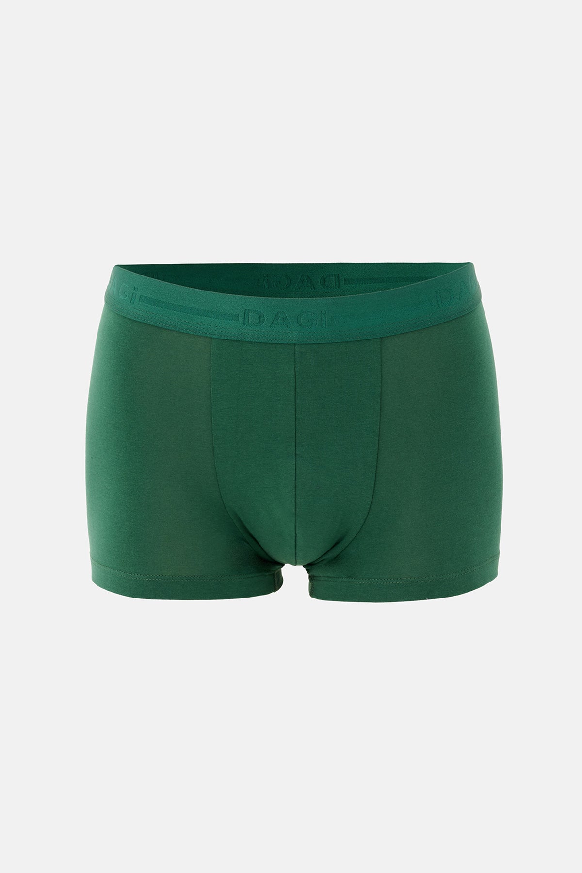 Koyu Yeşil 5210 Desenli Pamuk Boxer