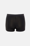 Siyah 5210 Desenli Pamuk Boxer