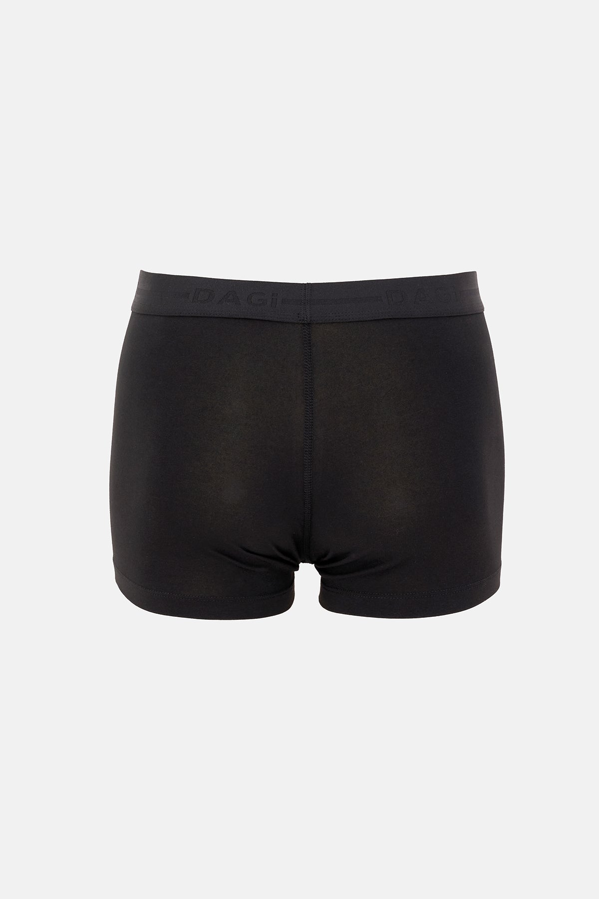 Siyah 5210 Desenli Pamuk Boxer