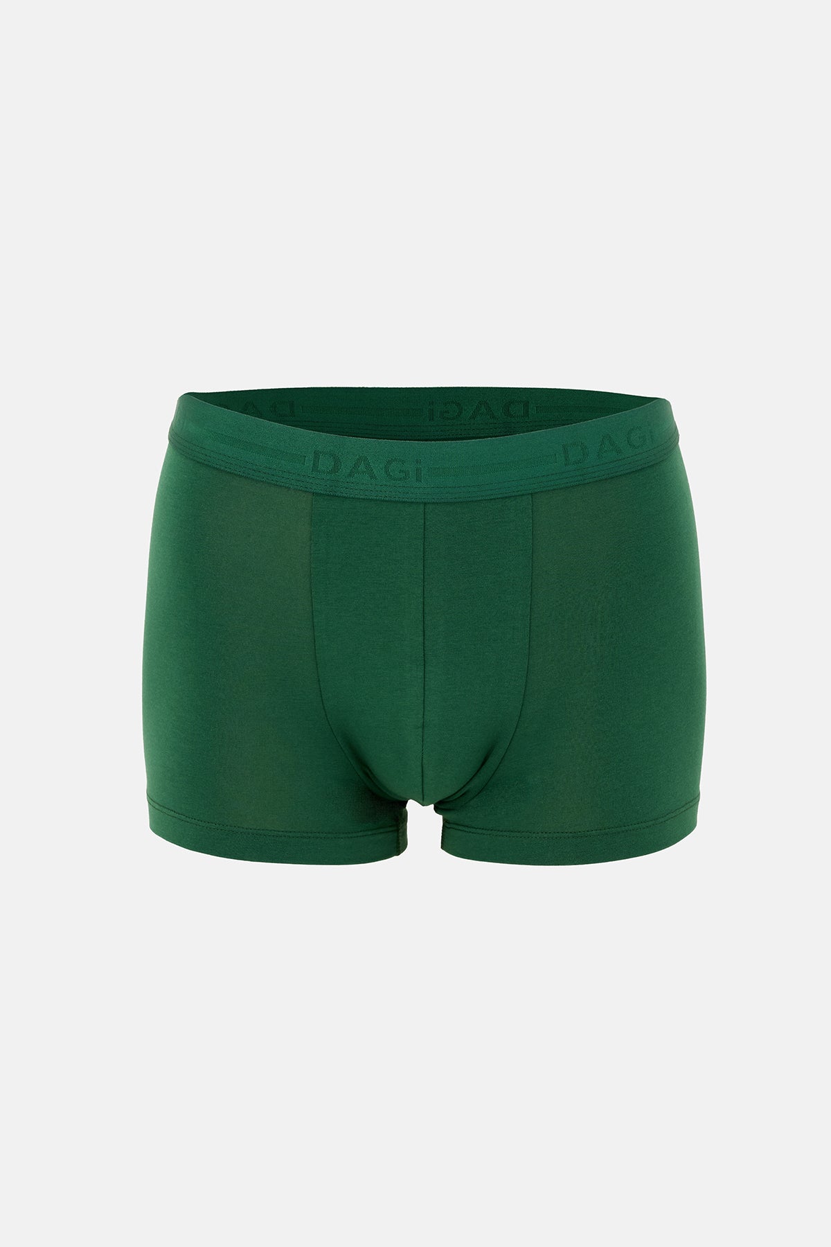 Koyu Yeşil 5210 2'li Desenli Pamuk Boxer