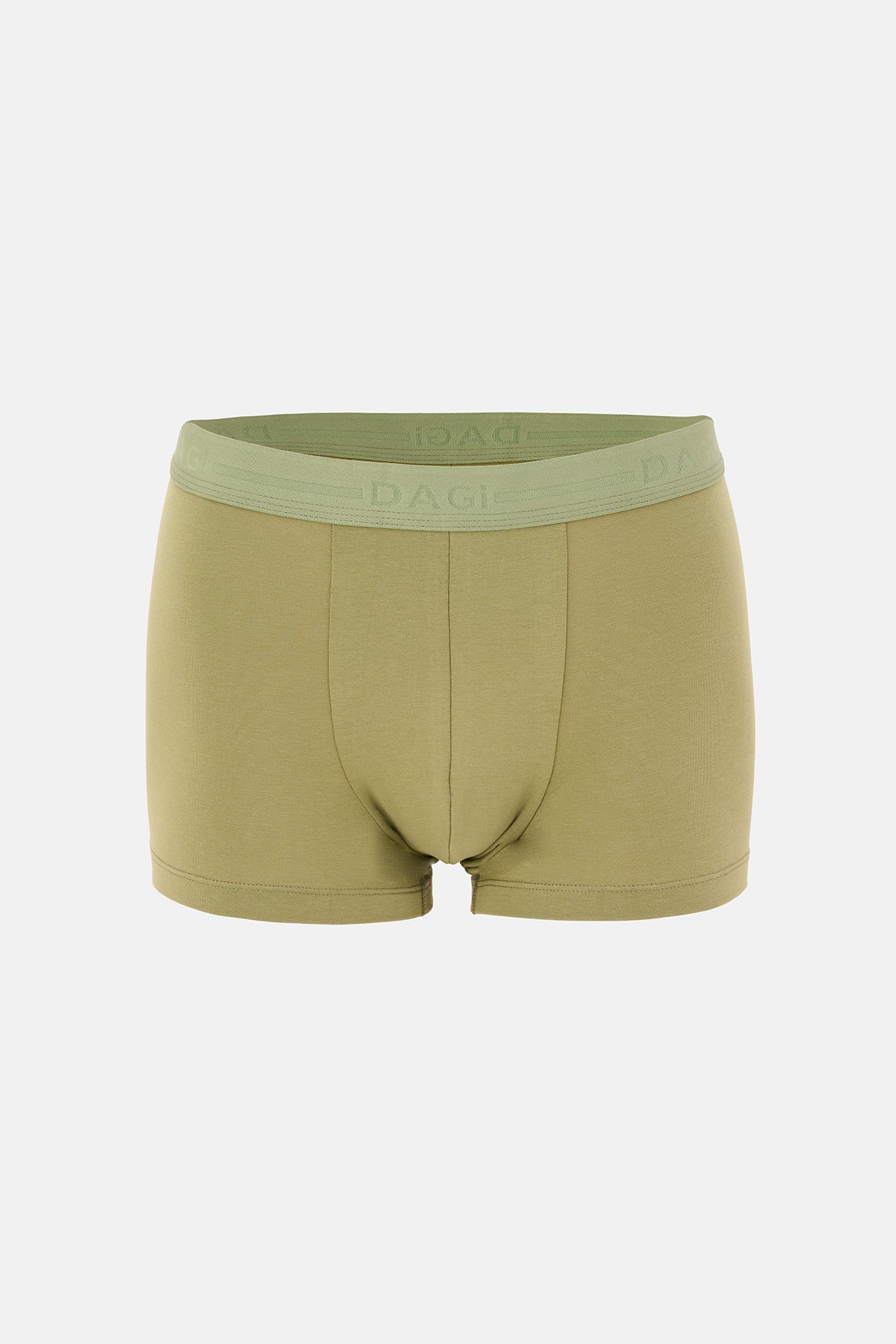 HAKİ-YEŞİL 5210 2'li Desenli Pamuk Boxer