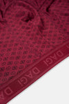 Bordo Desenli Micro Modal Boxer