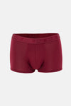 Bordo Düz Micro Modal Boxer
