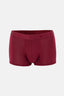 Bordo Düz Micro Modal Boxer
