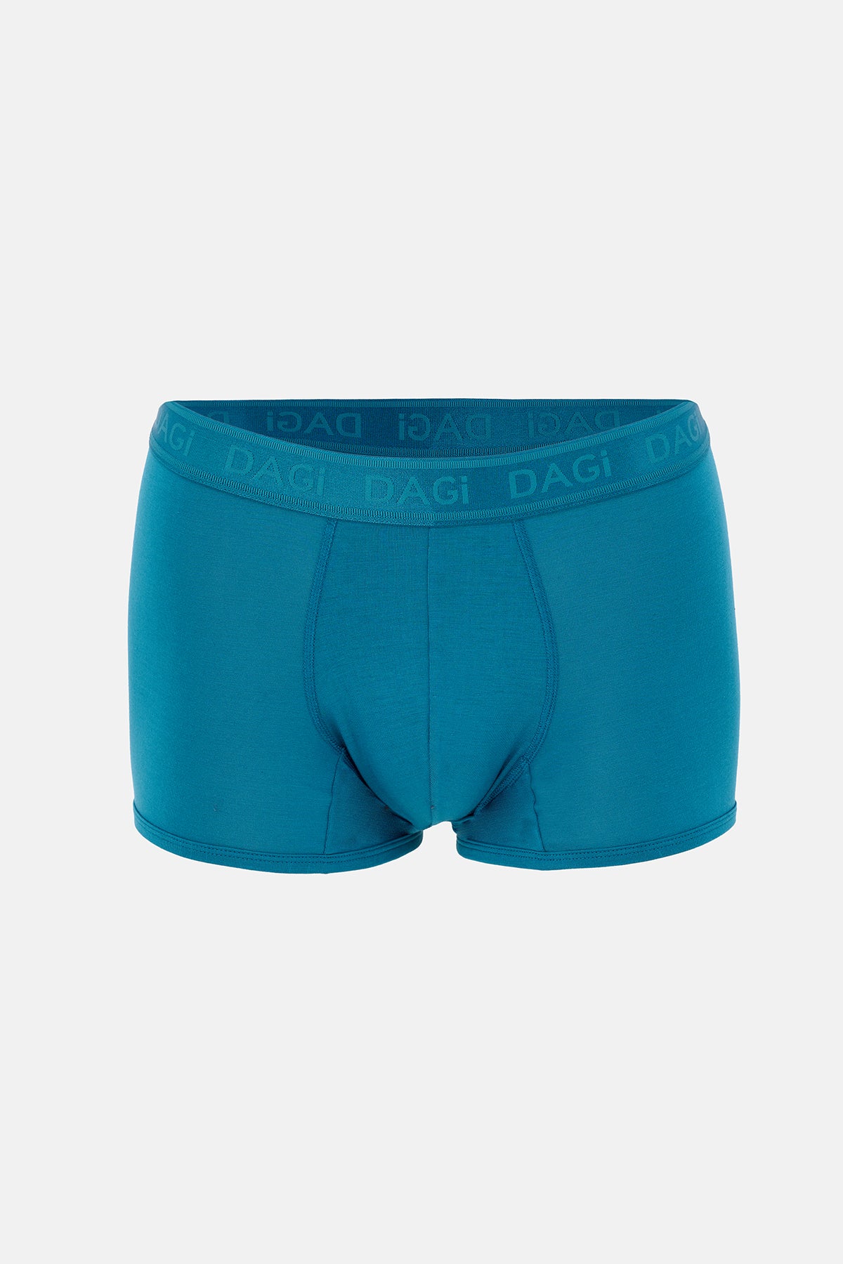Mavi Düz Micro Modal Boxer