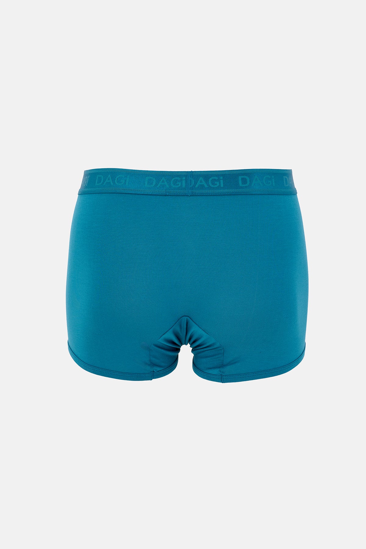 Mavi Düz Micro Modal Boxer