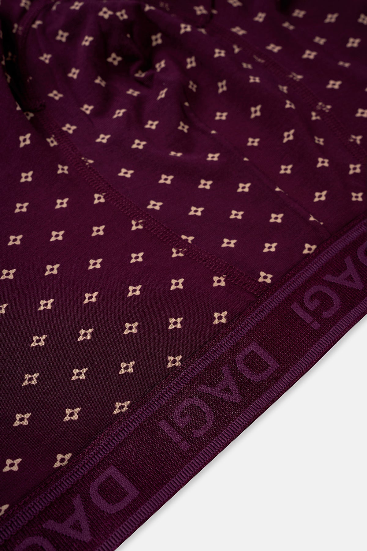 MÜRDÜM-SİYAH Desenli Micro Modal Boxer