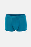 Lacivert-Mavi Desenli Micro Modal Boxer