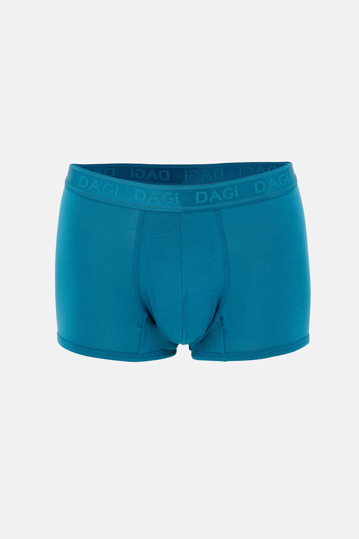 Lacivert-Mavi Desenli Micro Modal Boxer