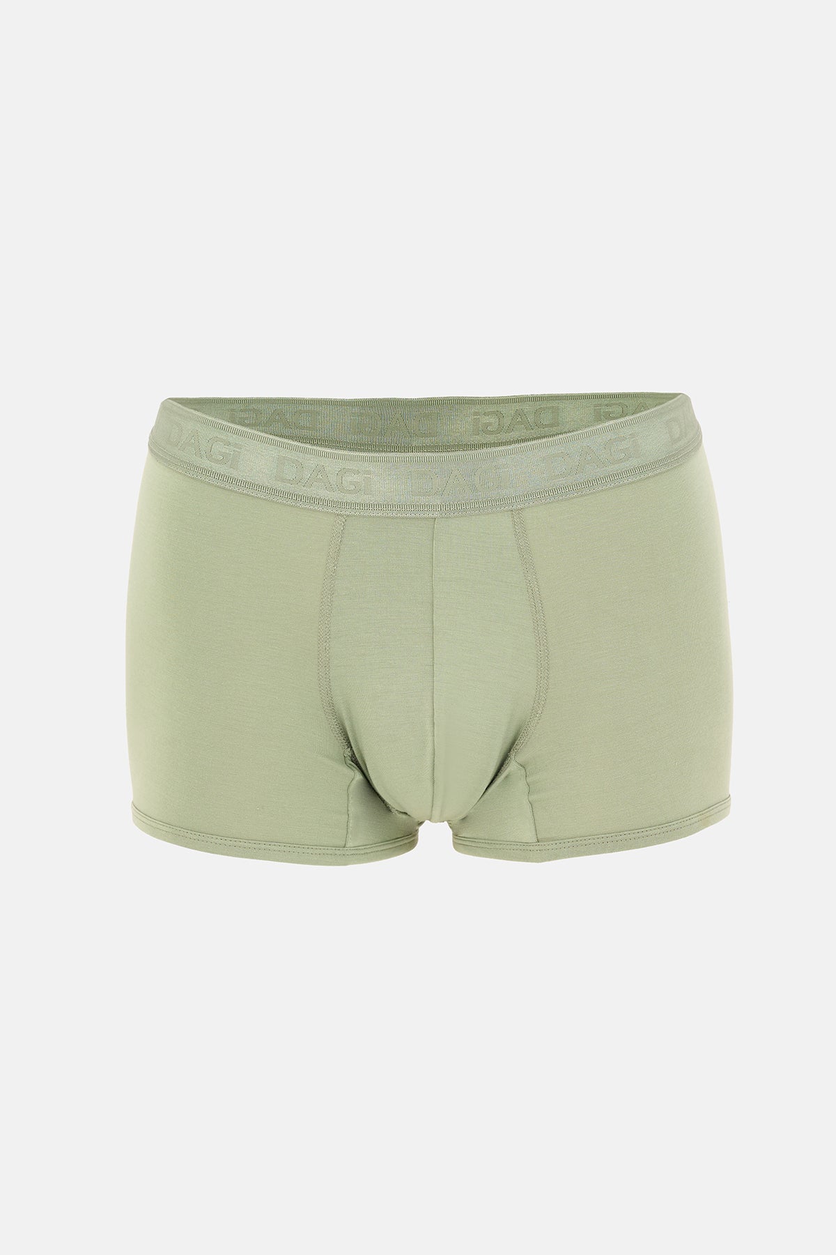 Ekru-Mint 3'lü Desenli Micro Modal Boxer