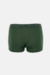 KOYU YEŞİL-YEŞİL 3'lü Düz Micro Modal Boxer