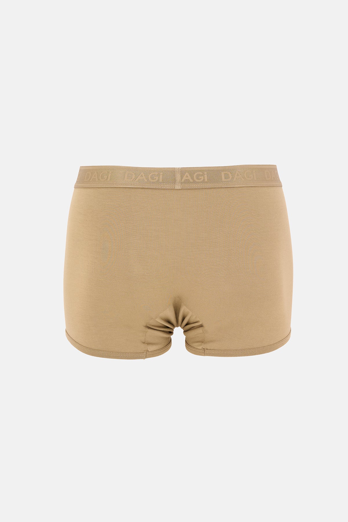 Haki-Siyah 3'lü Düz Micro Modal Boxer
