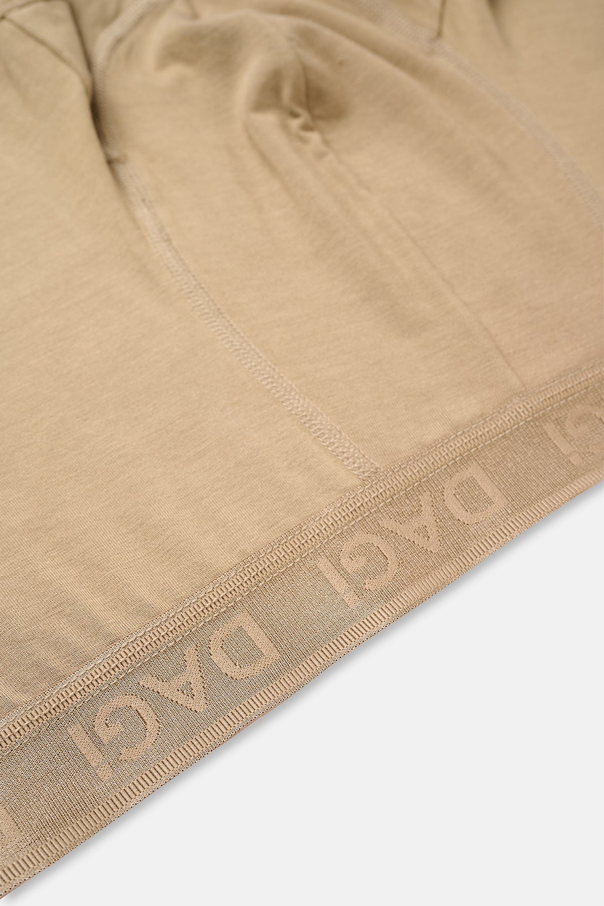 Haki-Siyah 3'lü Düz Micro Modal Boxer