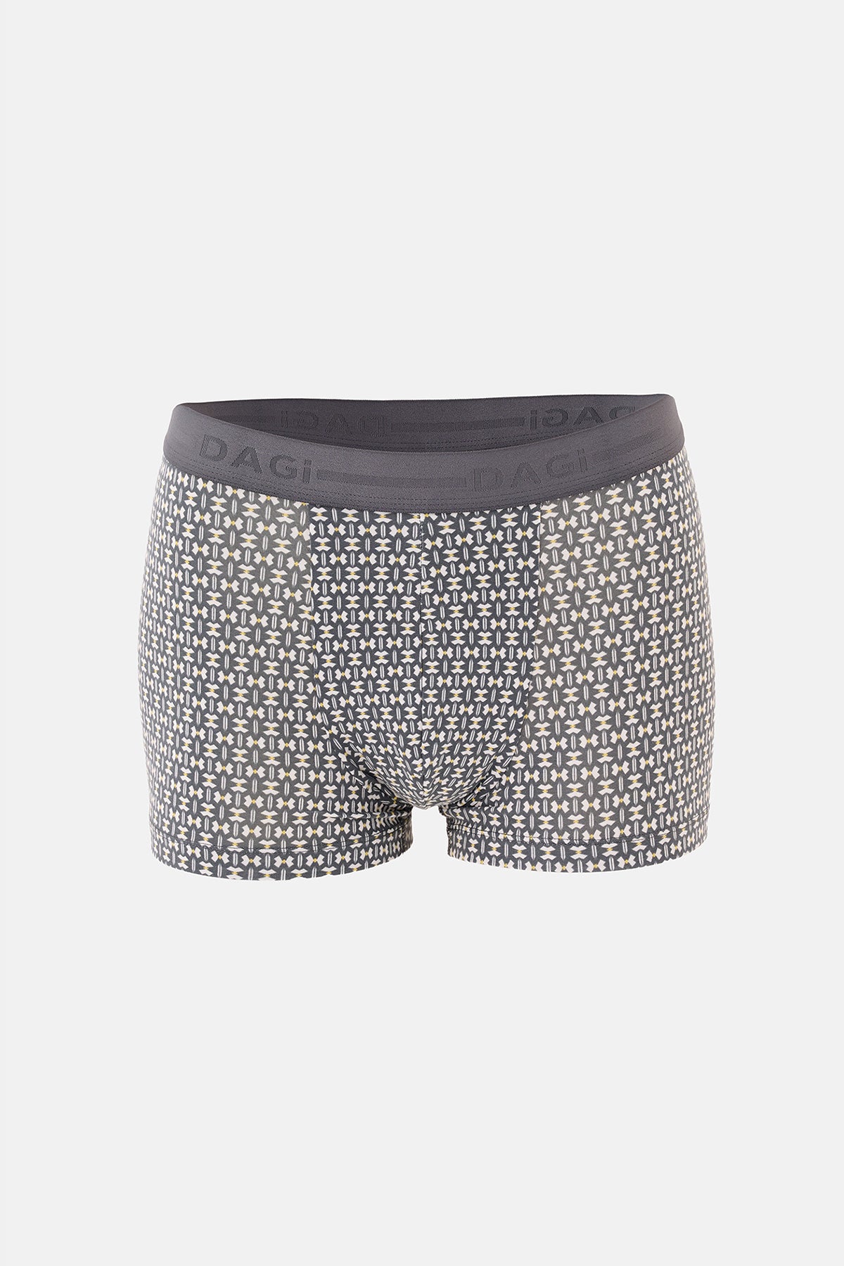Antrasıt Desenli Pamuk Boxer