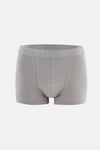 Gri-Lacivert 3'lü Desenli Pamuk Boxer