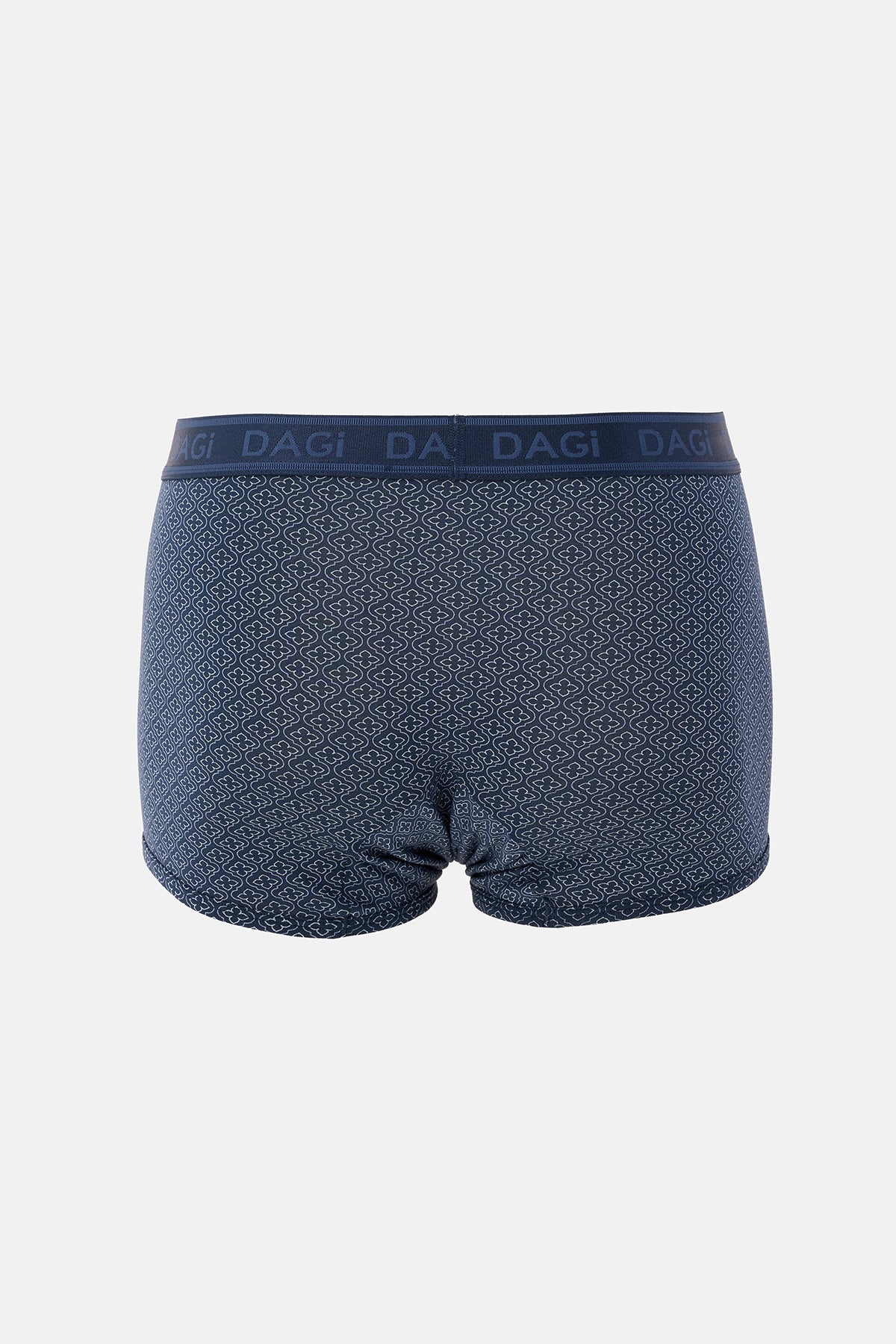 Lacivert Desenli Micro Modal Boxer